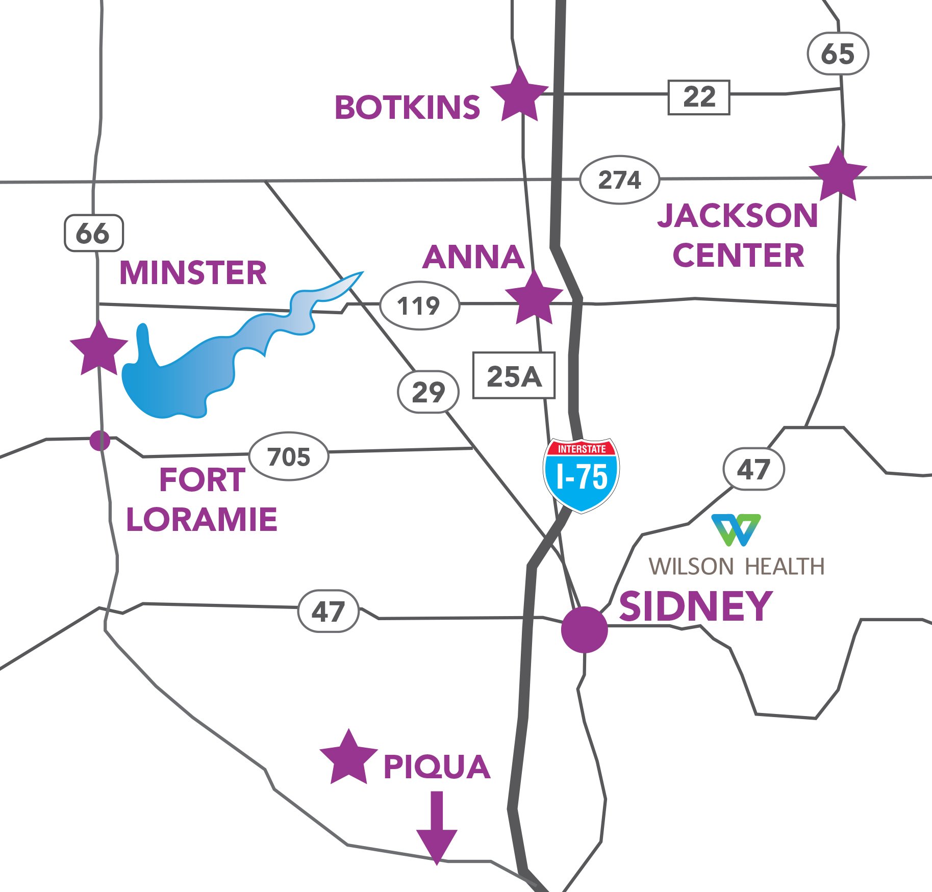 Location Information Wilson Health